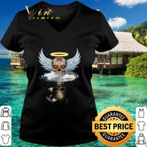 Pretty Sugar Skull Evil Devil Water Mirror shirt 2