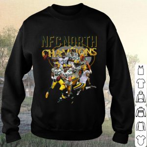 Cool Green Bay Packers NFC North Champions Signatures shirt 2