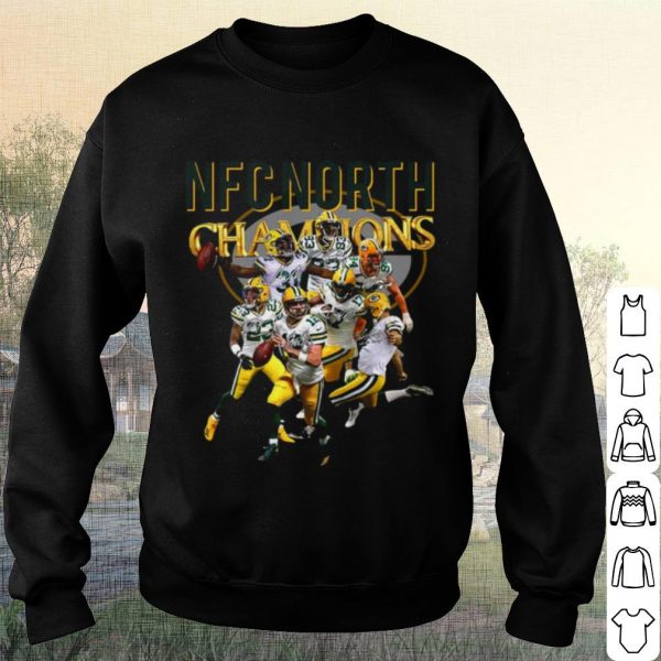 Cool Green Bay Packers NFC North Champions Signatures shirt