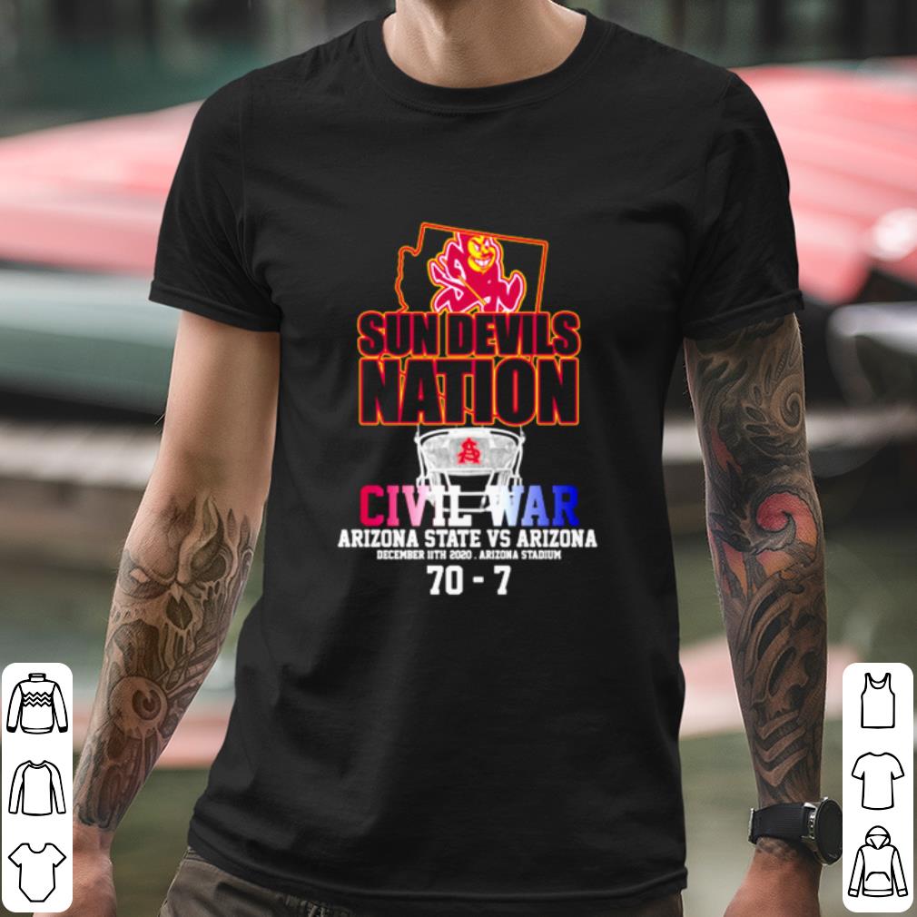 aa86ad15 top sun devils nation civil war arizona state vs arizona shirt 4 - Top Sun Devils Nation Civil War Arizona State Vs Arizona shirt