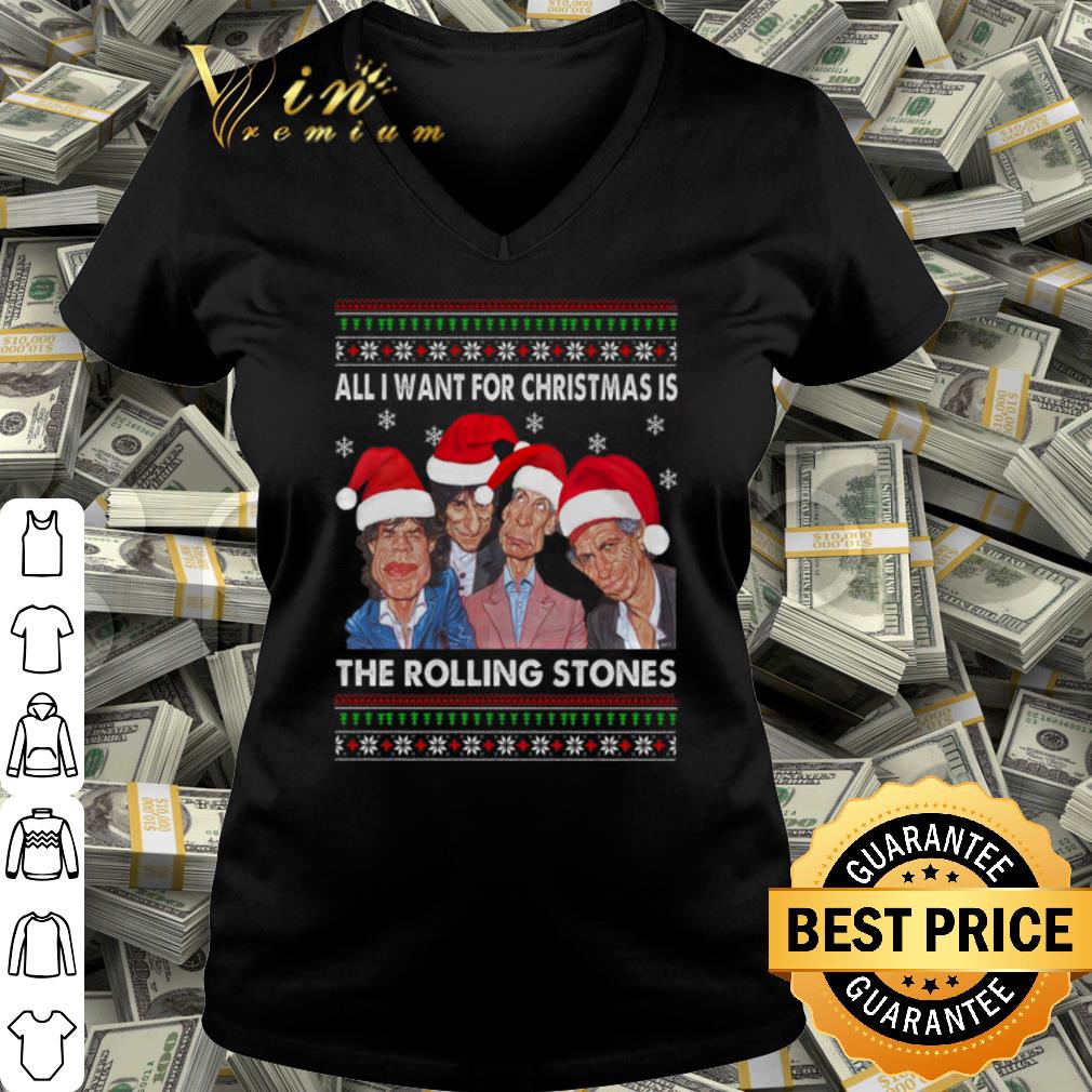 Cool All I want for Christmas is The Rolling Stones shirt Cool All I want for Christmas is The Rolling Stones shirt