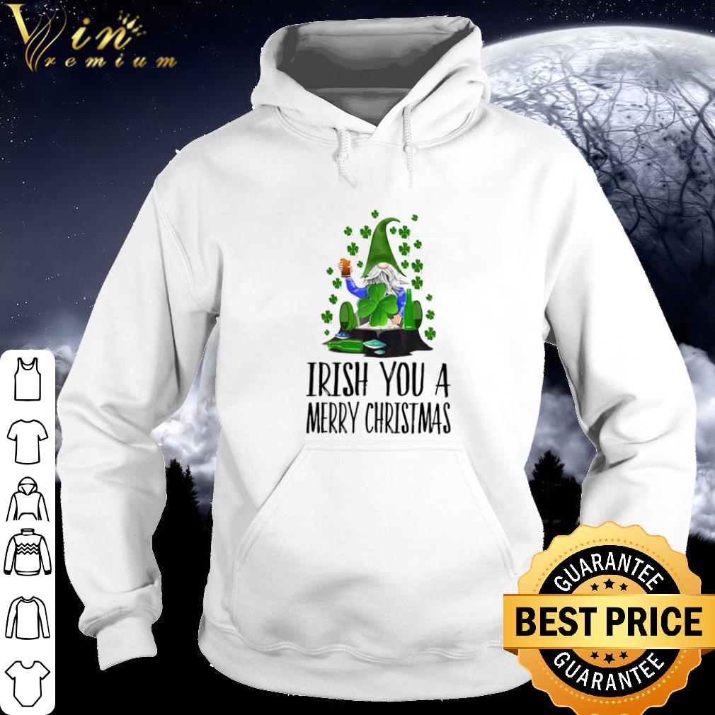 adc1a6cd pretty gnome irish you a merry christmas shirt 4 - Pretty Gnome Irish You A Merry Christmas shirt