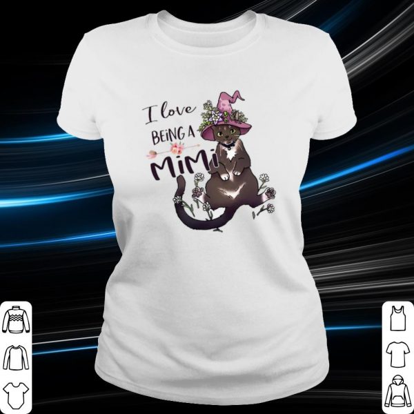 Top The Cat Witch I Love Being A Mimi shirt