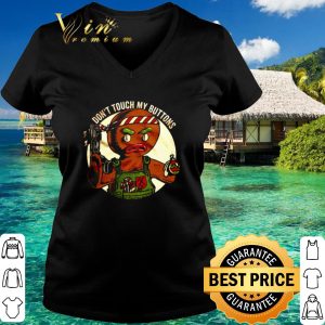 Original Gingerbread don't touch my buttons shirt 2
