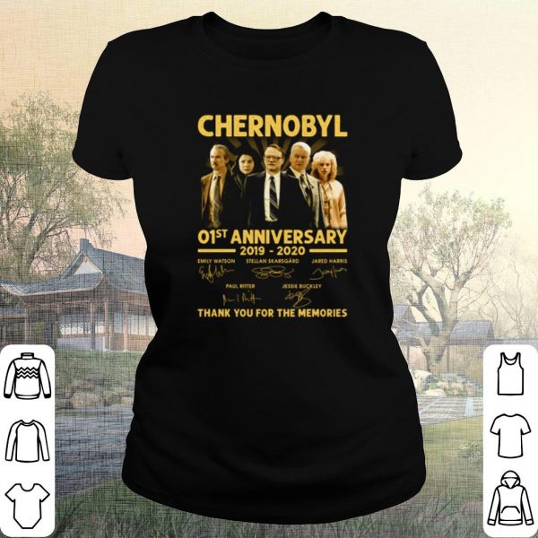 Pretty Chernobyl 01st Anniversary 2019 2020 thank you for the memories shirt