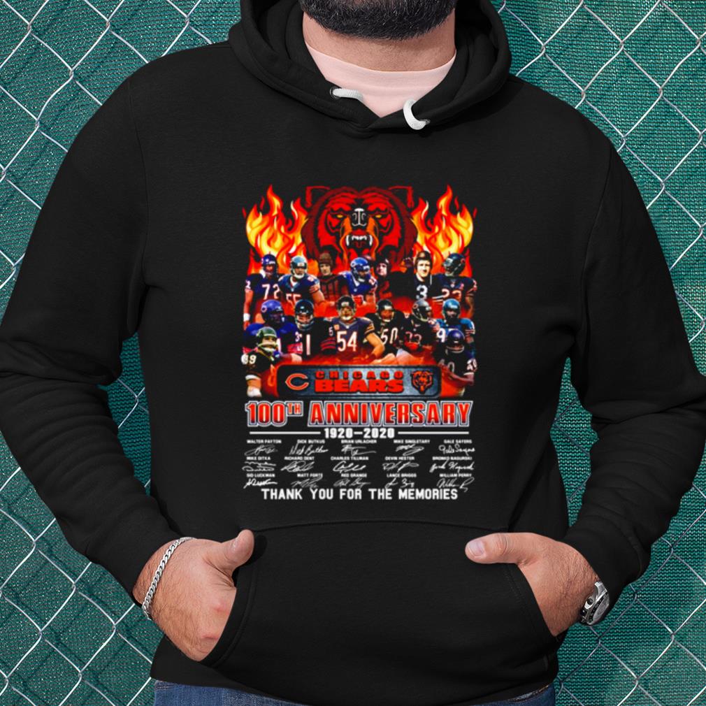 Original Chicago Bears 100th Anniversary 1920 2020 Thank You For The Memories shirt b2503732 original chicago bears 100th anniversary 1920 2020 thank you for the memories shirt 4 - Original Chicago Bears 100th Anniversary 1920 2020 Thank You For The Memories shirt