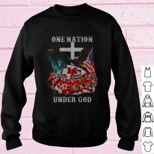 Original One nation under God Kansas City Chiefs shirt