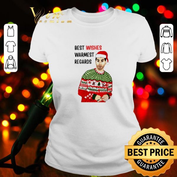 Top David Rose best wishes warmest regards Christmas gift shirt