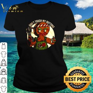 Original Gingerbread don't touch my buttons shirt 1