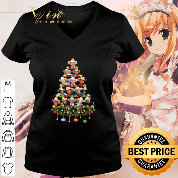 Cool Alan Jackson as Christmas tree shirt
