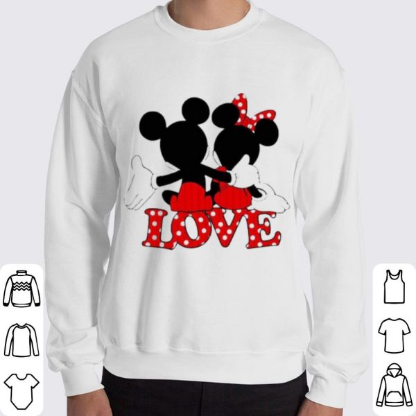 Top Disney Valentines Mickey Minnie Love Hug shirt