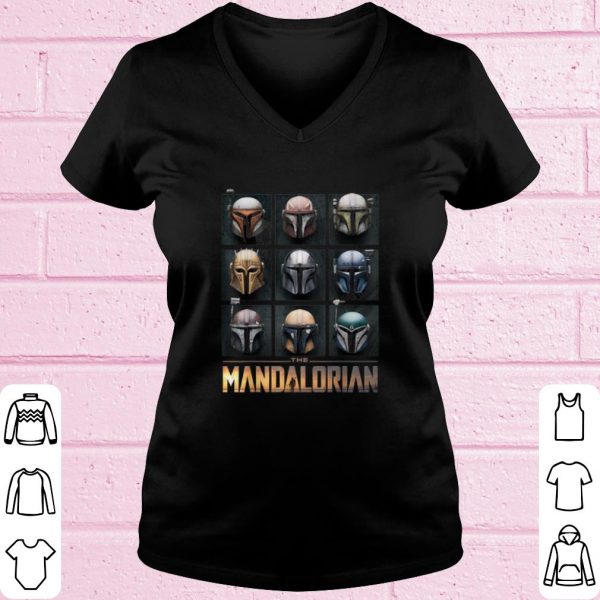 Original Star Wars The Mandalorian Helmet Box Up shirt