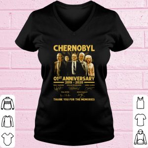 Top Chernobyl 01st Anniversary Thank You For The Memories Signature shirt 1