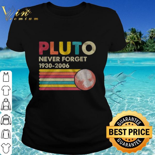 Original Pluto Never Forget 1930 2006 Vintage shirt