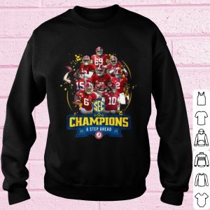 Original Alabama Crimson Tide Champions A Step Ahead 2020 shirt 2