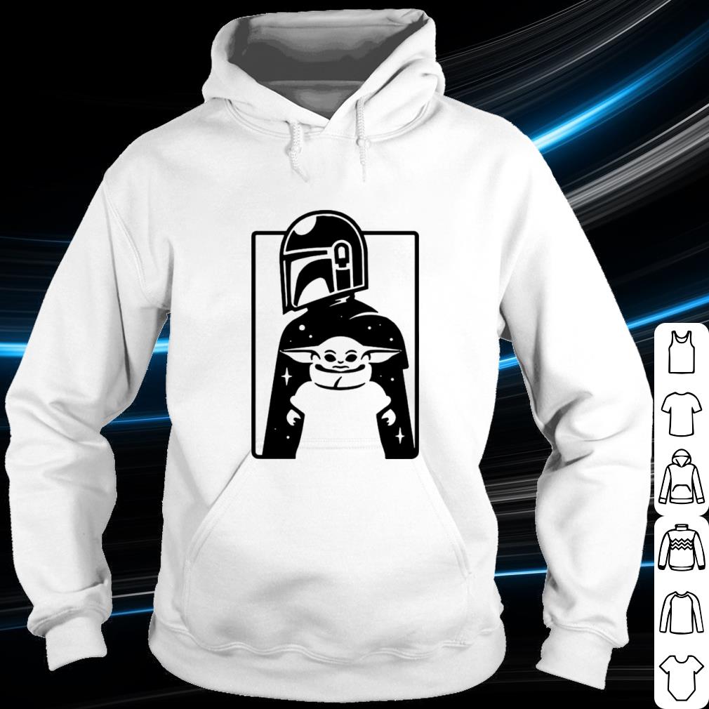 c922cc0b cool baby yoda in the mandalorian shirt 4 - Cool Baby Yoda in The Mandalorian shirt