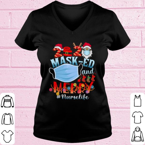 Top 2020 Mash ed And Merry Christmas Nurselife shirt