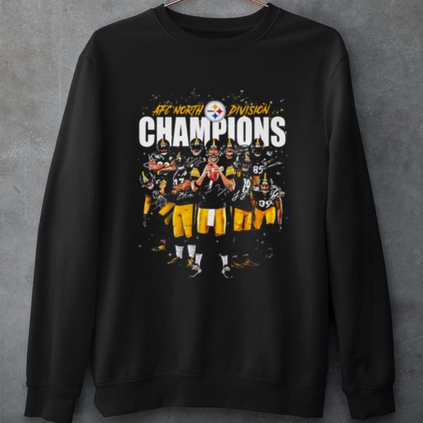Original Pittsburgh Steelers Afc North Division Champions Signature shirt