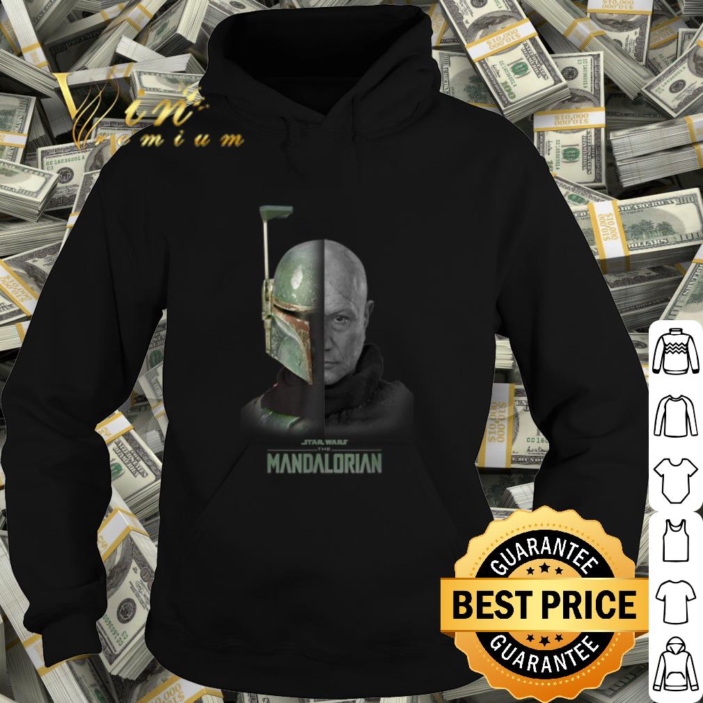 cba31ce2 pretty star wars the mandalorian boba fett split face shirt 4 - Pretty Star Wars The Mandalorian Boba Fett Split Face shirt