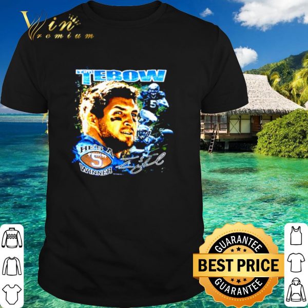 Original Tim Tebow he's a winner signature shirt