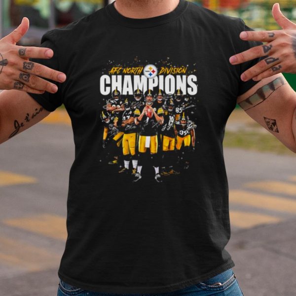 Original Pittsburgh Steelers Afc North Division Champions Signature shirt