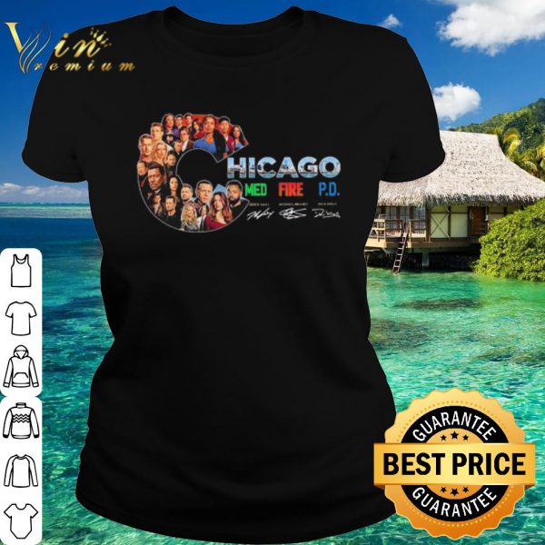 Top Chicago Med Fire PD Signatures Members shirt