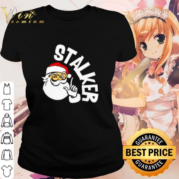 Cool Santa Stalker Christmas shirt