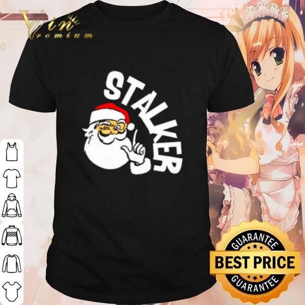 Cool Santa Stalker Christmas shirt