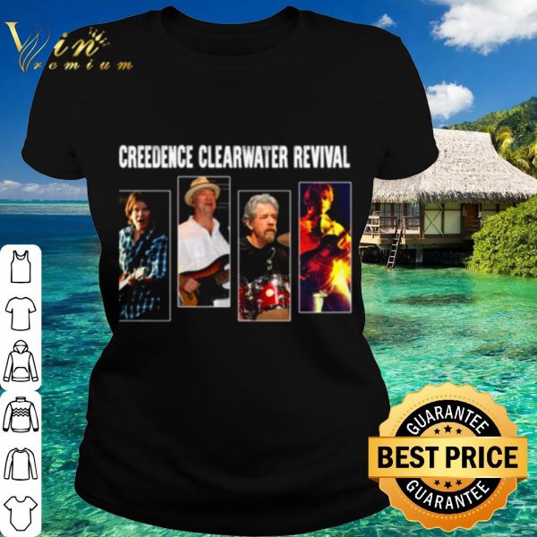 Original Graphic Creedence Clearwater Revival In Concert Camiseta Ajustable shirt