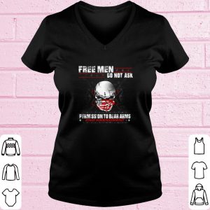 Original Free men do not ask permission to bear arms 2nd amendment shirt 1