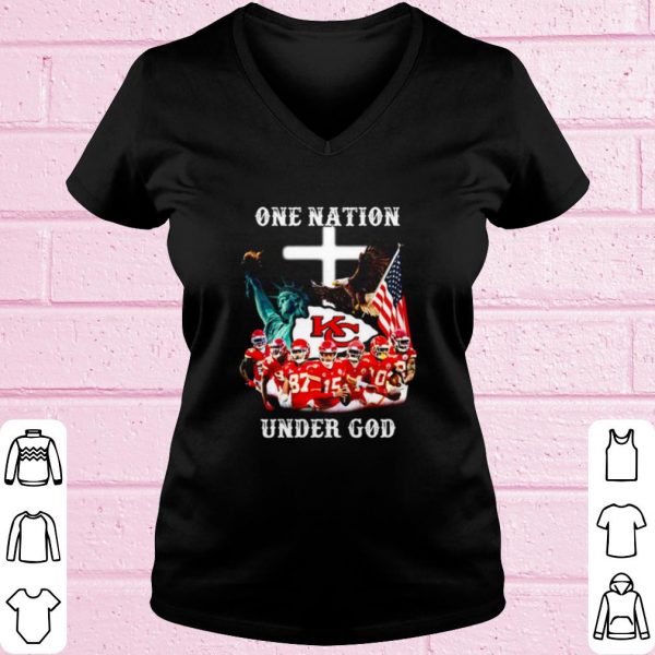Original One nation under God Kansas City Chiefs shirt