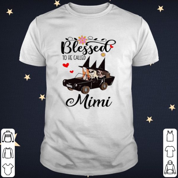 Cool The Witch On Car Blessed To Be Called Mimi shirt