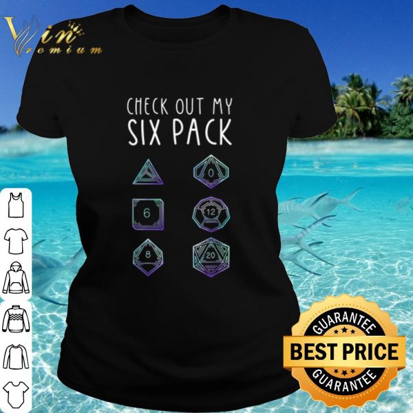Original Check out my six pack shirt