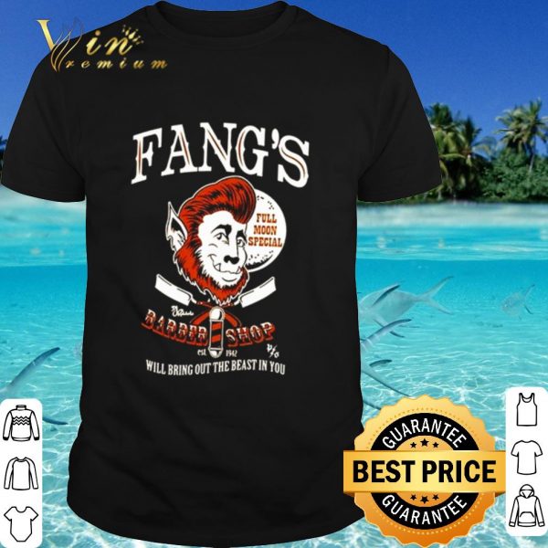 Top Fang's will bring your the beast in you shirt