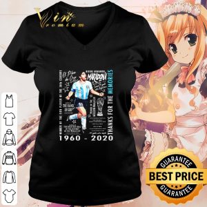 Cool Diego Maradona winner of the fifa player of the 20th century 1960 2020 shirt 2