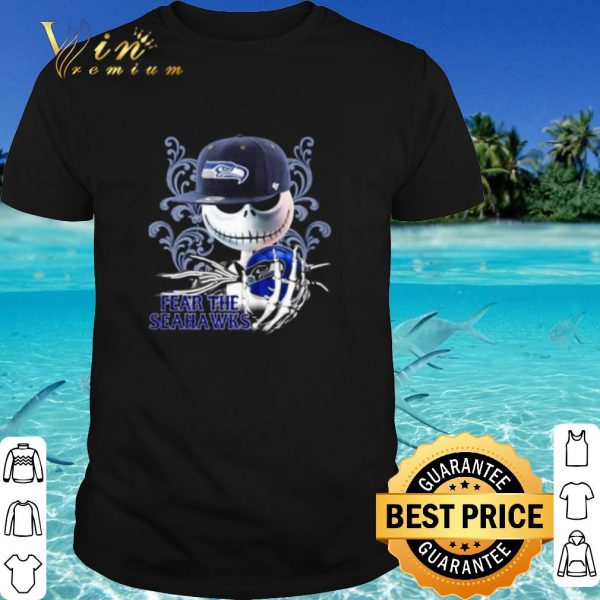 Original Jack Skellington fear the Seattle Seahawks shirt