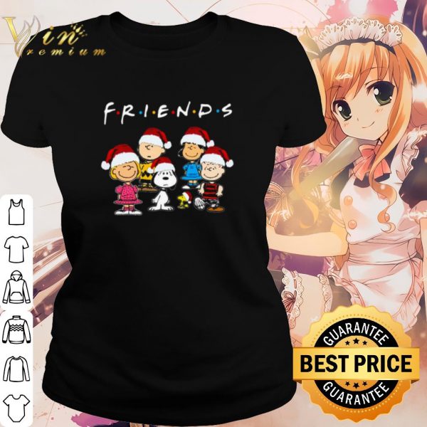 Pretty Friends The Peanuts Character Merry Christmas shirt