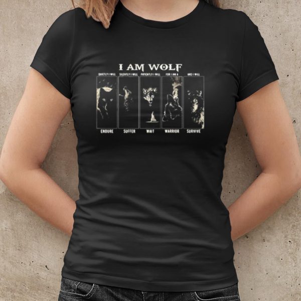 Original I Am Wolf Empire Suffer Wait Warrior Survive shirt