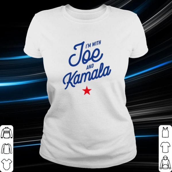 Top I'm with Joe and Kamala shirt