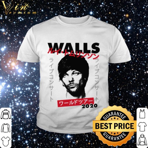 Original Louis Tomlinson Merch Walls Japanese 2020 shirt