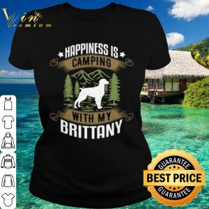 Original Camping With Brittany Camp Camping And Dogs shirt 1