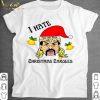 Original Santa Black Cat Nice Naughty I Tried shirt