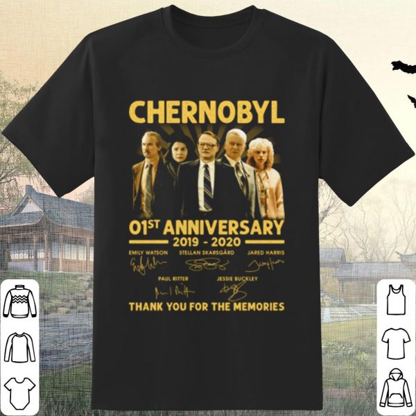 Pretty Chernobyl 01st Anniversary 2019 2020 thank you for the memories shirt