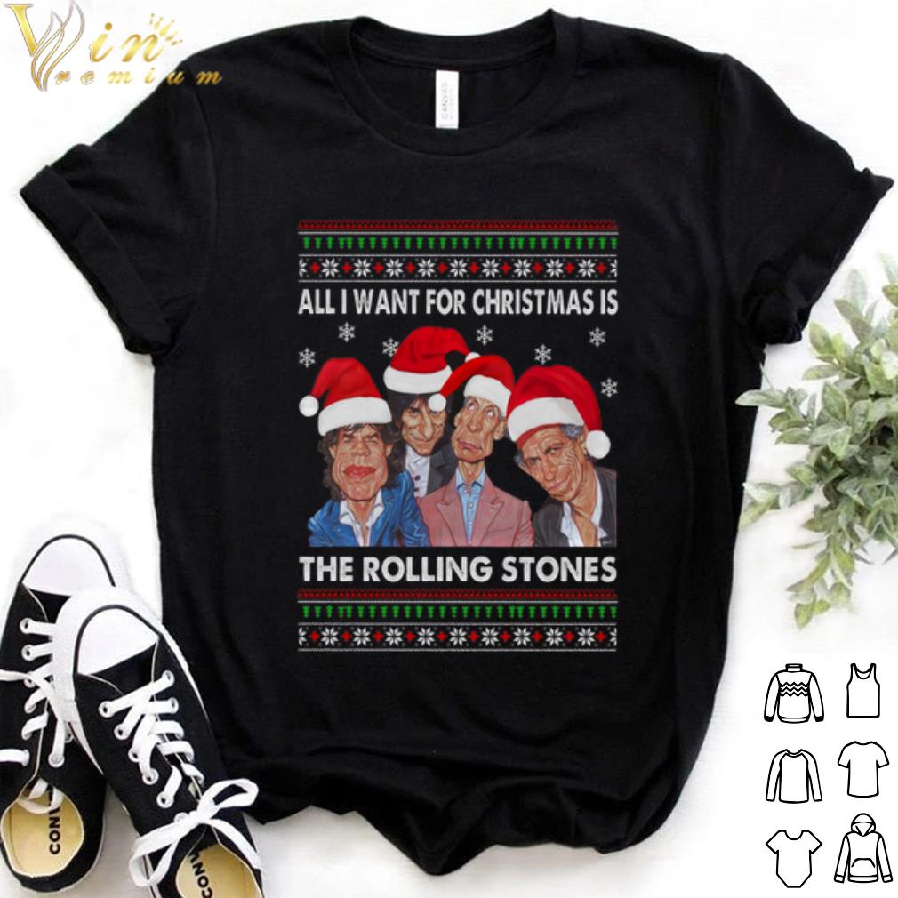 Cool All I want for Christmas is The Rolling Stones shirt Cool All I want for Christmas is The Rolling Stones shirt