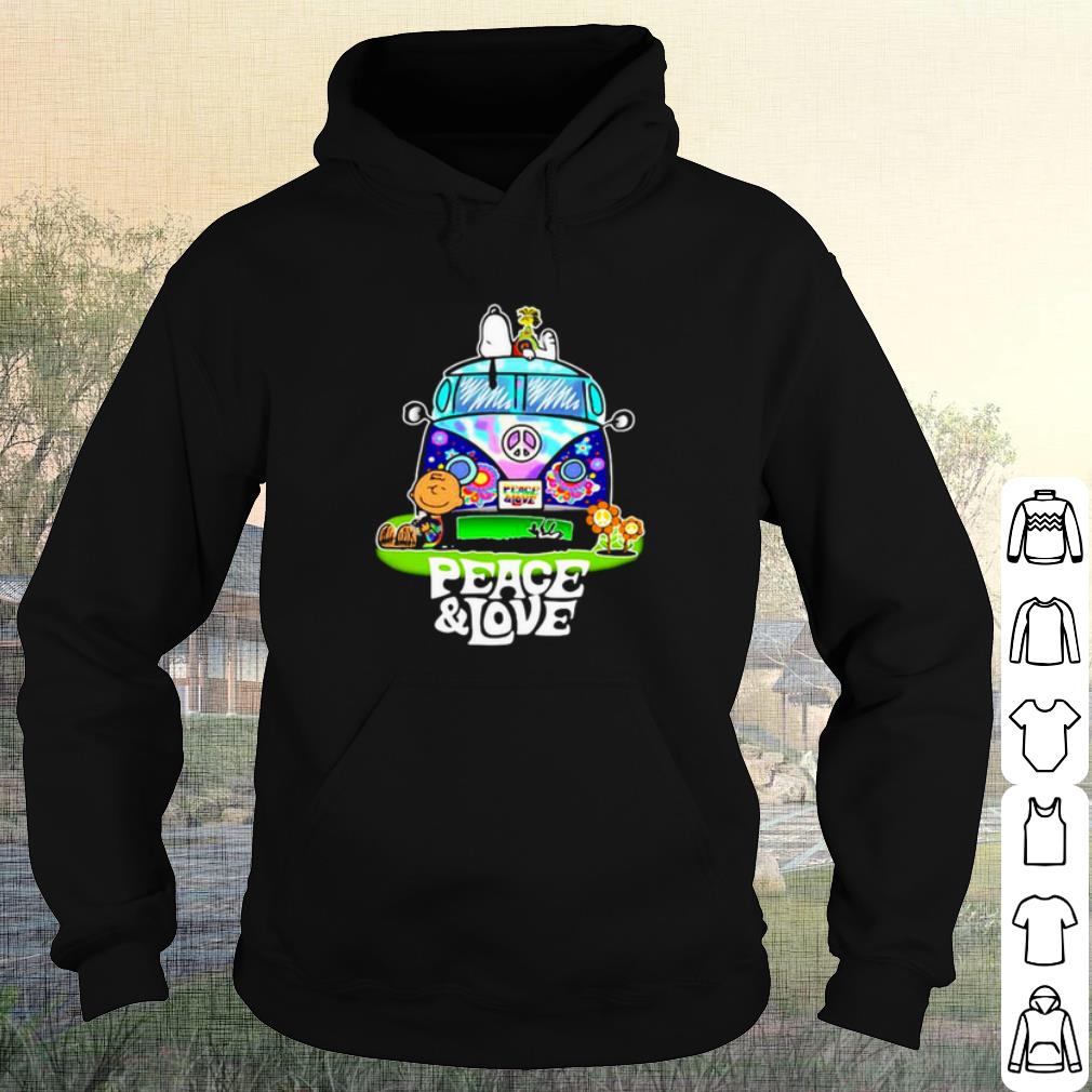 e7655baf cool peace love hippie snoopy peanuts woodtosck shirt 4 - Cool Peace Love Hippie Snoopy Peanuts Woodtosck shirt