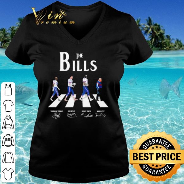 Top The Bills 60th Abbey Road signatures shirt