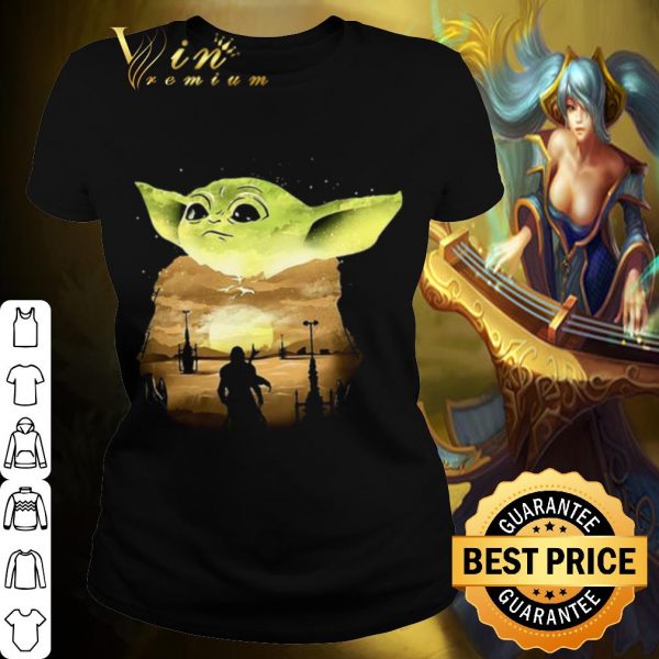 Pretty The Mandalorian The Child Heart shirt