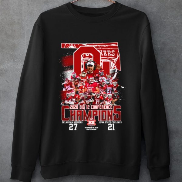 Original Oklahoma Sooners 2020 Big 12 Conference Champions shirt