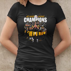 Original Pittsburgh Steelers Afc North Division Champions Signature shirt 1