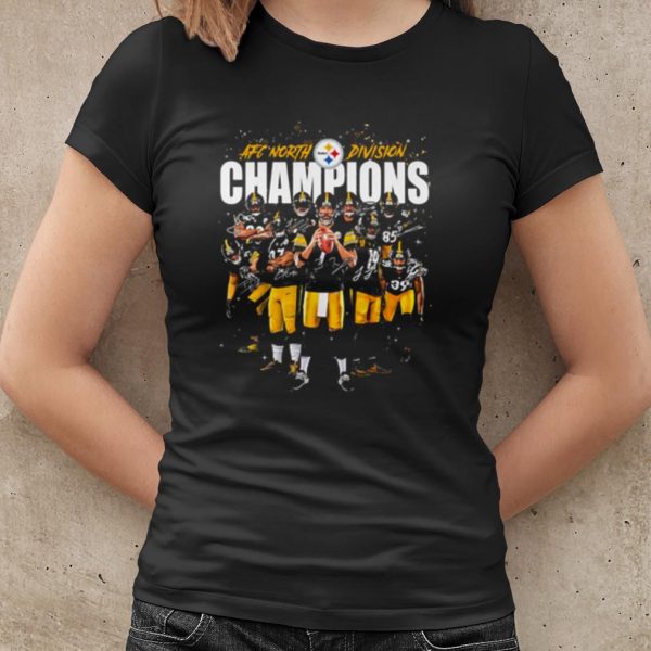 Original Pittsburgh Steelers Afc North Division Champions Signature shirt